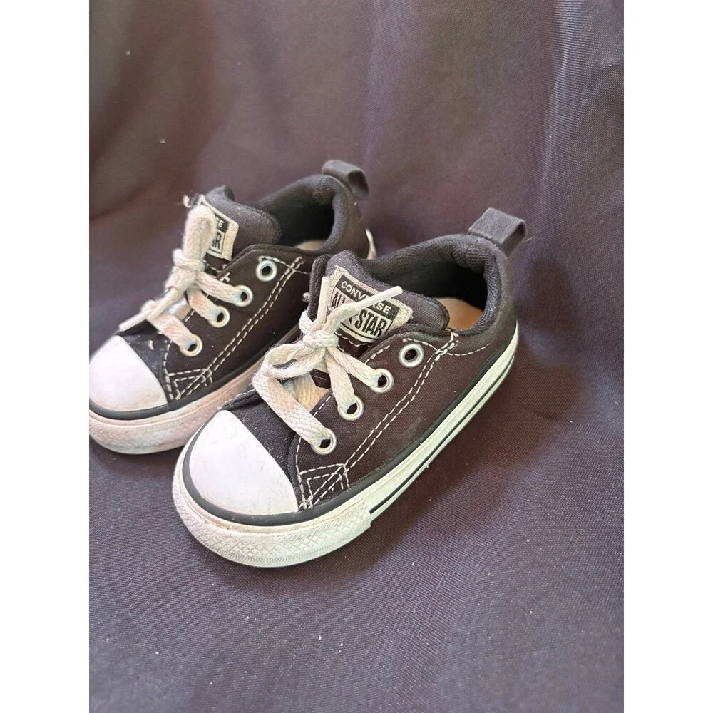 Converse size toddler 5 c chucks black sneaker shoes